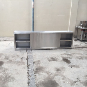 Thiết kế hiện đại thương mại Nhà hàng không thấm nước thép không gỉ tủ bếp với cửa trượt - Product Image 6