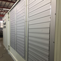 Système de persiennes horizontales modernes en alliage d'aluminium à commande électrique pour façade de bâtiment, lames personnalisables, durables