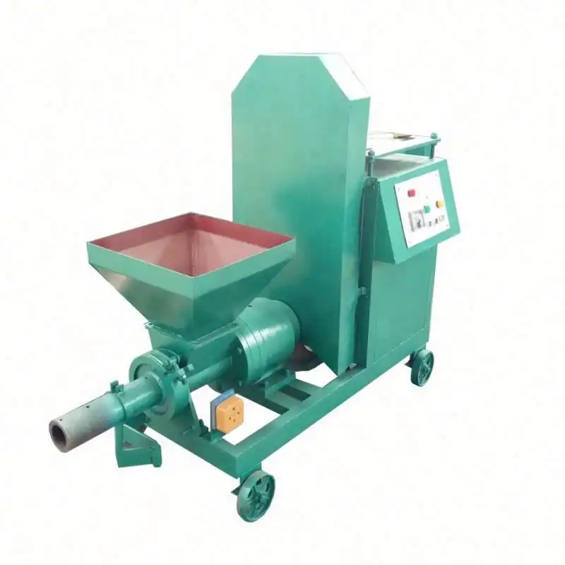 Máquina de producción de briquetas de carbón vegetal, máquina extrusora de briquetas de serrín