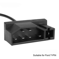 Cable Adaptador OBD2 para Ford, de 7 Pines OBD1 a 16 Pines OBD2, Cable de Diagnóstico, Compatible con Vehículos Ford con Conector de 7 Pines