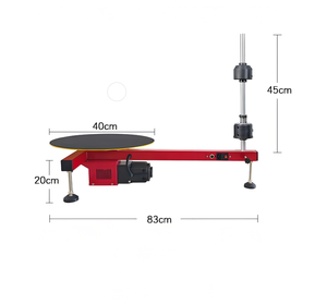 Electric Turntable <b>Stretch</b> Film Packaging <b>Machine</b> Plastic Film Carton Packaging <b>Machine</b> Is Easy to Operate - Product Image 3