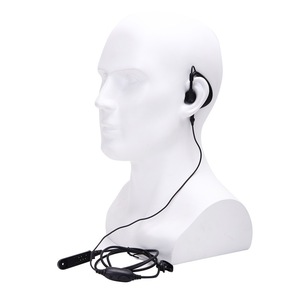 Auriculares de una Sola Oreja con Micrófono PTT para Radios Walkie Talkie <span class=keywords><strong>Baofeng</strong></span> <span class=keywords><strong>BF</strong></span>-9700 A58 <span class=keywords><strong>BF</strong></span>-<span class=keywords><strong>UV9R</strong></span> 9R <span class=keywords><strong>Plus</strong></span> - Product Image 2