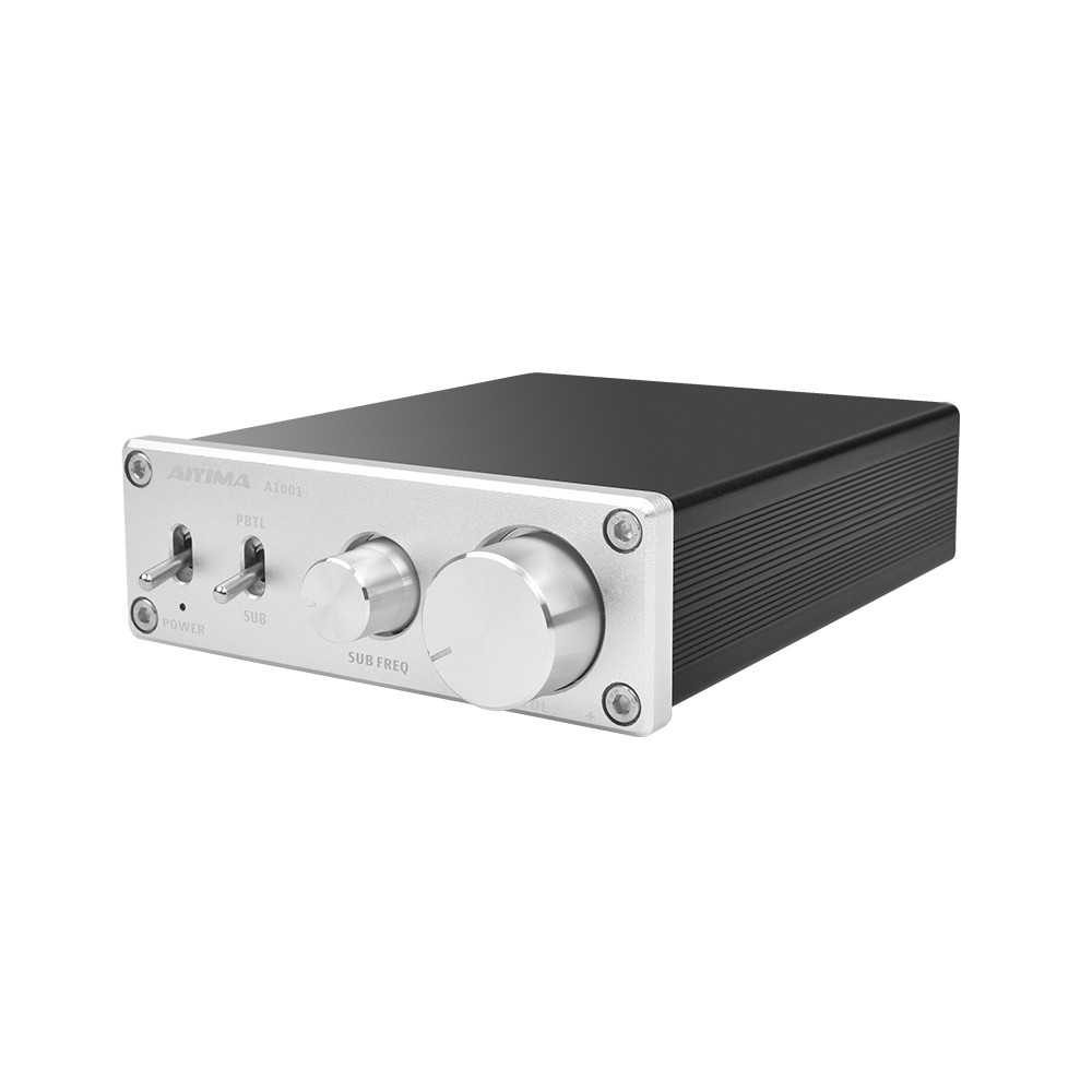 AIYIMA A1001 デジタルアンプ　モノラル　サブウーファー用　2台セット AIYIMA A1001 デジタルアンプ モノラルアンプ サブウーファー