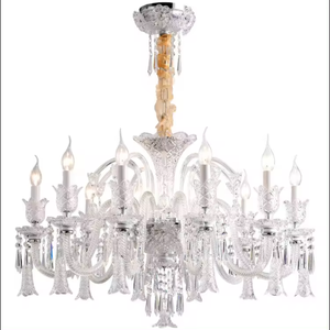New Design Decoration Pendant <b>Lamp</b> Lighting Clear K9 <b>Antique</b> Crystal Parts Modern Chandelier - Product Image 5