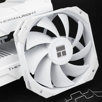 Thermalright PA120 MINI WHITE Twin Towers 6 caloducs 135 mm Refroidisseur de processeur à air INTEL 14e génération Ventilateur de refroidissement
