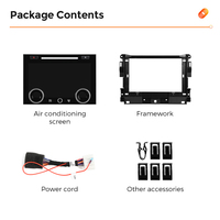 Écran de climatisation de voiture à écran partagé Mekede Android 10.1 IPS pour Range Rover Sport L494 2013-2017
