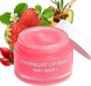 Bálsamo Labial Vegano Sin Logotipo, Mascarilla Labial Hidratante Nocturna, Reparadora, Humectante, Mascarilla Labial de Marca Privada - Product Image 1