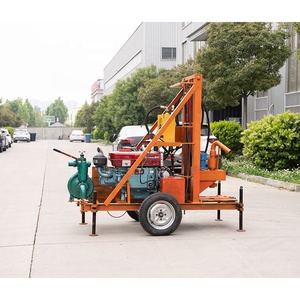 ディーゼルホイールドリルドリル150m 100メートル深さ小井戸掘削装置 - Product Image 5