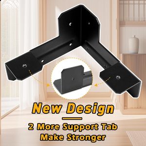 Kit de support de jambes d'établi supports d'angle de Table de travail pour Tables en bois personnalisées bricolage pergola de bois - Product Image 4