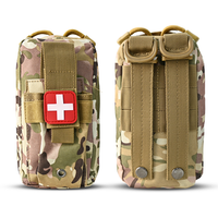 Kit de survie en plein air, sacoche tactique, mini trousse de premiers soins, sac d'urgence, fournitures médicales, randonnée, camping, expédition