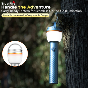 Trustfire 18650 Có Thể Sạc Lại Cắm Trại Đèn Lồng Wl22 Di Động Ngoài Trời LED Lều Ánh Sáng Không Thấm Nước Cho Đi Bộ Đường Dài Câu Cá Các Chuyến Đi Khẩn Cấp - Product Image 4
