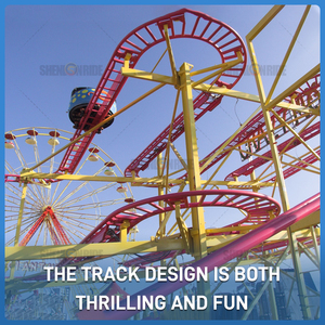 Nhà Máy Bán Giá Rẻ Giá Vui Chơi Giải Trí Rides Lễ Hội Trò Chơi Điên Chuột Roller Coaster Funfair Rides Cho Bán - Product Image 4