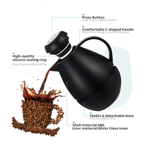 Tetera de Acero Inoxidable con Figura de Pingüino, Diseño Moderno <span class=keywords><strong>y</strong></span> Personalizado 2025, Gran Capacidad de 1 Litro, Conserva el <span class=keywords><strong>Calor</strong></span> - Product Image 1