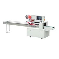 Machine à emballer automatique pour sandwichs pain pita croissant français à grande vitesse pain tranché hamburger hot-dog