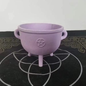 Caldero de Hierro Fundido con Pentáculo de Colores para Decoración de Halloween - Product Image 5