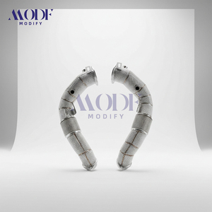 Tubo de Escape de Acero Inoxidable 304 para BMW X6M E71 (2009-2014) S63 4.4L Twin Turbo |   Tubo de Escape de Alto Rendimiento para Carreras - Product Image 3