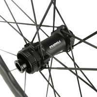 Roues de vélo de route 50mm revêtement gratuit 3.3mm rayons en carbone 36T céramique Shimano traction droite roues de route en carbone accessoires de vélo