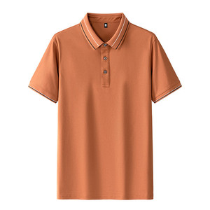 เสื้อโปโล ยูนิเซ็กส์ สีพื้น โพลีเอสเตอร์ แขนสั้น ชุดทำงาน สวมใส่ได้ทุกวัน - Product Image 3