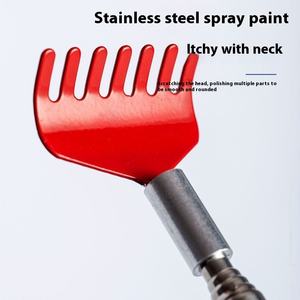 Dispositivo retrattile a cinque sezioni telescopico in acciaio inossidabile solletico prurito - Product Image 4