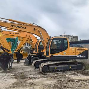 Excavatrice d'origine coréenne Hyundai 220LC-9S 220-9 avec forte puissance et roulement de composants de noyau de peinture d'origine - Product Image 3