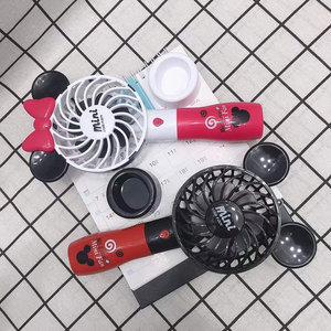 Mini Ventilador <span class=keywords><strong>de</strong></span> Coche Portátil Recargable por USB con Batería <span class=keywords><strong>de</strong></span> 800 mAh, Tres Velocidades Ajustables, Luz Nocturna, Diseño <span class=keywords><strong>de</strong></span> <span class=keywords><strong>Mickey</strong></span> y Minnie - Product Image 4