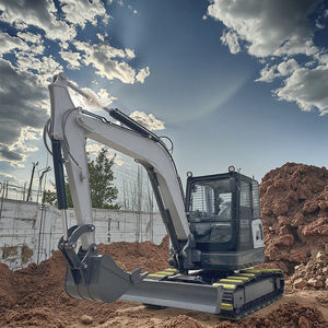 Machine de chenille de l'excavatrice 6T de moteur diesel de Yanmar EPA mini avec la représentation fiable certifiée par CE de système entièrement hydraulique - Product Image 3