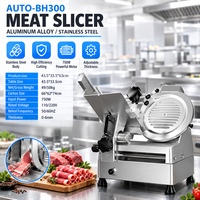 Trancheuse à viande congelée entièrement automatique professionnelle, machine à découper les rouleaux de mouton et de bœuf, corps en alliage d'aluminium et de magnésium