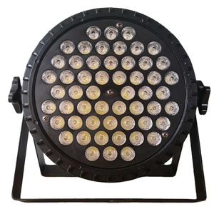 معدات بأسعار معقولة رخيصة Dmx 55 CE Rohs, 54 قطعة إضاءة مسرح RGBW ، 54 قطعة ، led par/استوديو أبيض دافئ ، 64 can