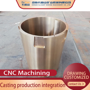 Self-Lubricating Bronze Drill Sleeve for Crusher-High Performance New Ore <b>Mining</b> <b>Machine</b> Parts Casting - Product Image 2