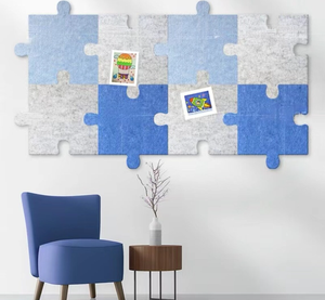 Câu đố Pin Hội Đồng Quản Trị Câu Đố Cảm Thấy Gạch Trang Trí Nội Thất Tường Nghệ Thuật Thiết Kế Đa Giác Âm Thanh Khuếch Tán Bảng Điều Chỉnh Ảnh Hội Đồng Quản Trị Acoustic Bảng - Product Image 4