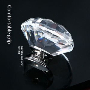 Maniglia Multicolore Stile Diamante JN Foreign Trade Supply, Pomello a Barra in Lega di Alluminio Opaco Stile Americano Raffinato - Product Image 3