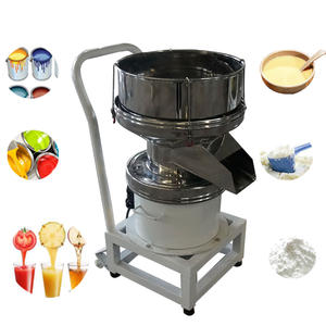 Stainless Steel 450 Beverage Liquid Vibro Sifter Food Powder <b>Vibrating</b> Filter Sieve Machine - Product Image 3