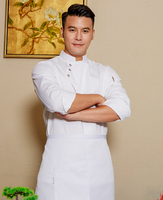 Vêtements de travail de chef d'hôtel Vêtements de chef de cuisine spéciaux haut de gamme