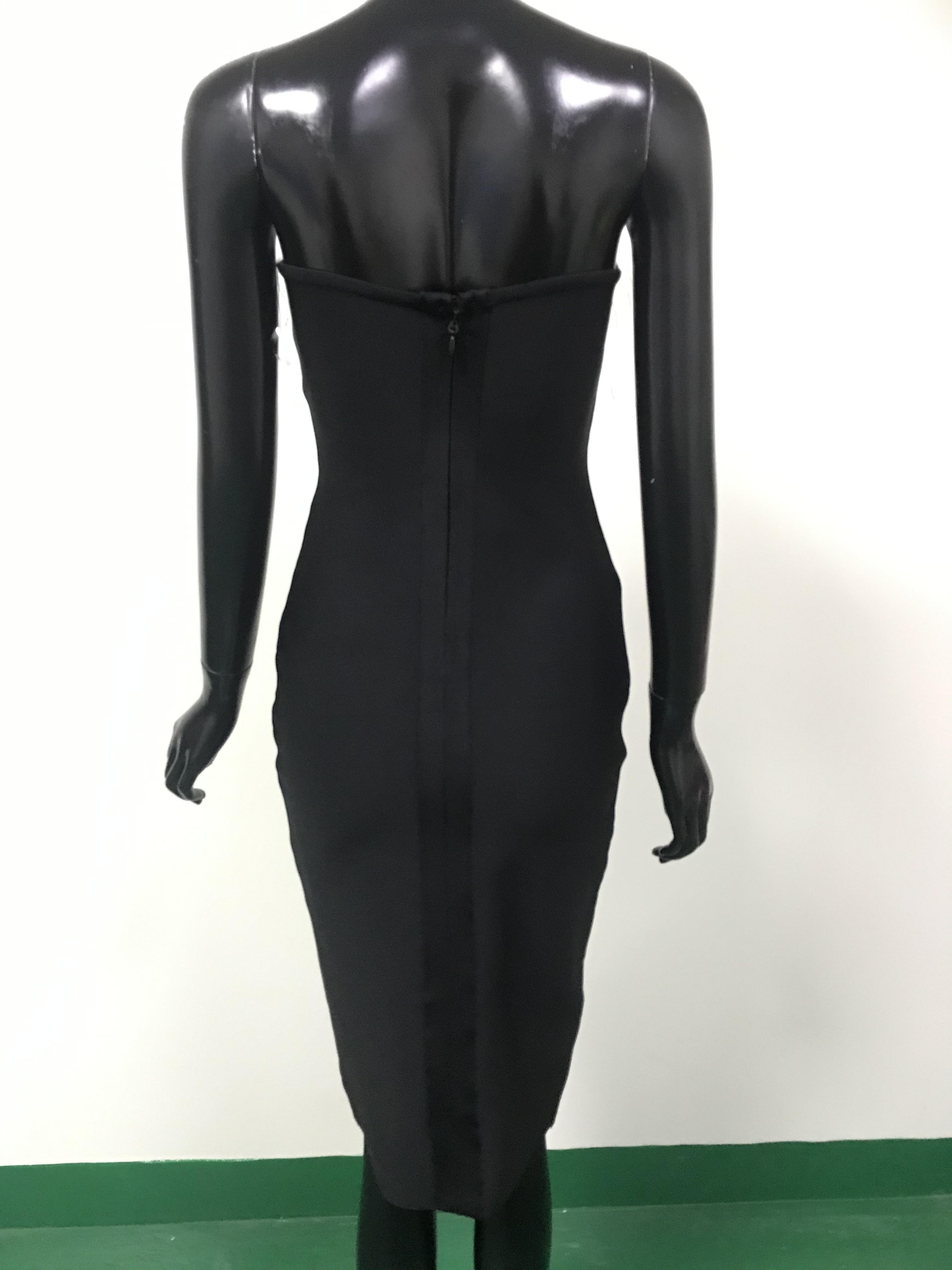 Black Sexy Backless Party Dress Hidden Back Zipper Dresses| Alibaba.com