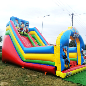 Trampoline <span class=keywords><strong>gonflable</strong></span> patte rebond maison toboggan sec <span class=keywords><strong>patrouille</strong></span> <span class=keywords><strong>gonflable</strong></span> château plein d'entrain enfants aire de jeux videurs pour <span class=keywords><strong>location</strong></span> - Product Image 5