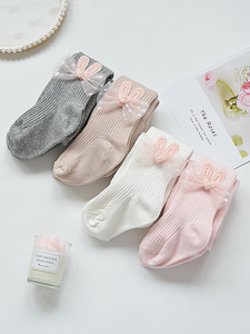 Leggings para Niños en Oferta, Pantalones de Nueve Puntos para Bebés y Niños Pequeños y Medianos, Estilo Coreano, Otoño, Calcetines para Niñas, Venta al por Mayor - Product Image 4