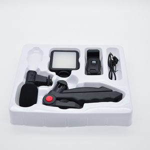 Kit d'éclairage Microphone vlog pour Smartphone, Kit vidéo/blouse pour smartphone et caméras, avec Microphone en métal et lumière - Product Image 6
