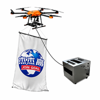 Drone à longue autonomie avec diffusion vocale, éclairage et relais de signal pour les opérations de sauvetage