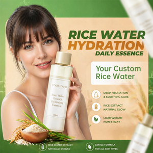 Tonique à la niacinamide et au <span class=keywords><strong>riz</strong></span>, hydratant, essence pour le visage, acide hyaluronique, éclaircissant, correcteur de taches brunes, soin de la peau, OEM - Product Image 1