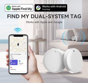 Mfi chứng nhận dual-hệ thống thông minh Tracker định vị làm việc với IOS <span class=keywords><strong>Android</strong></span> cho kính mát trường hợp keyrings ổ đĩa USB mỹ phẩm Túi - Product Image 4