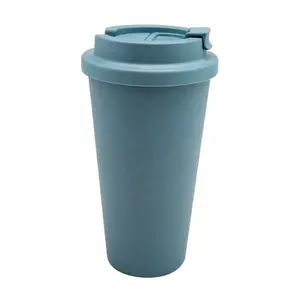 2023 New Wholesale PLA eco-friendly and biodegradable Anti-spill Coffee Mug