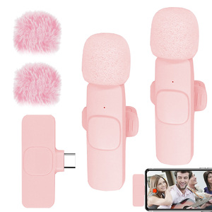 Plug-Play Clip Trên Ve Áo Lavalier USB C Mini Ve Áo <span class=keywords><strong>Microphone</strong></span> 2.4G Đối Với <span class=keywords><strong>iPhone</strong></span> iPad Video Ghi Âm Phỏng Vấn Podcast Vlog - Product Image 1