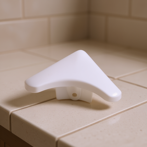 Tapas para perfil rígido higiénico, 5 uds., cubierta de plástico blanca, accesorio protector - Product Image 3