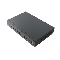 Base de Conexión para Disco Duro Sipolar SH3-10, Hub USB 3.0 de 10 Puertos, Control Inteligente con Software, Adaptador de Carga USB de 110 W