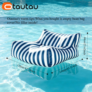 OTAUTAU Schwimmbad-Luftmatratze, Rafting-Liege, Sitzsackbezug, Outdoor-Strand-Club-Sofabett SF080 ohne Füllung - Product Image 3