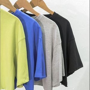 เสื้อยืดคอกลมแขนสั้นผ้าฝ้ายฤดูร้อนปี 2026 ขายส่ง เสื้อยืดออกกำลังกายทรงหลวมสบายๆ เสื้อครอปผู้หญิง - Product Image 4