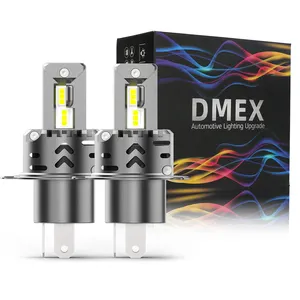 DMEX Hệ Thống Chiếu Sáng Tự Động Canbus Bán Buôn Xe H4 LED Đèn Pha Bóng H7 H11 LED Chuyển Đổi Kit 40 Wát 20000LM