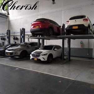 <span class=keywords><strong>2</strong></span> tingkat Lift mobil di bawah tanah, peralatan parkir garasi bawah tanah tidak terlihat Lift untuk penyimpanan mobil yang aman - Product Image 2
