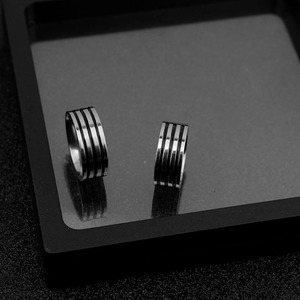 Popular Niche Design Multi-size Stainless Steel Ring Simple Hip Hop Style Unisex's Geometric Rings Fashion Jewelry Wholesale - Product Image 2