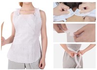 Tablier pour enfants pas cher Tablier non tissé imperméable à l'huile pour bébé